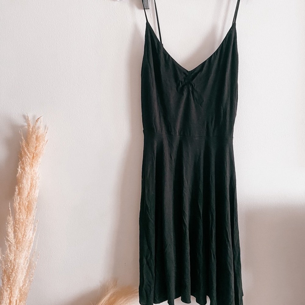 Black skater Dress
